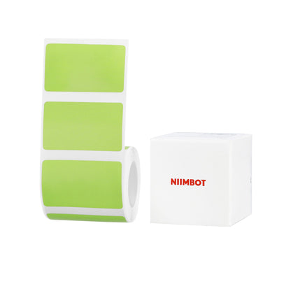 NB711 - NIIMBOT - B1 / B21 / B3S / B4 - 50X30MM - 230 LABELS - TENDER GREEN