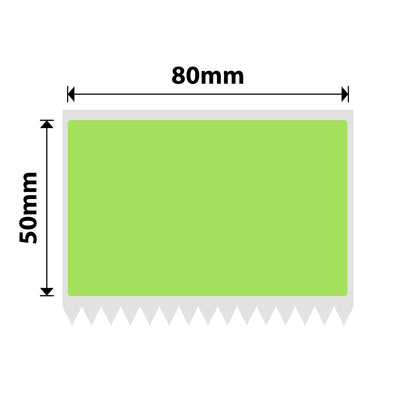 NB713 - NIIMBOT - K3 ONLY - 80*50MM - 600 LABELS - GREEN