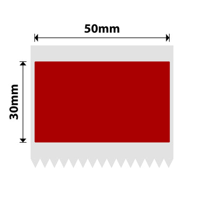 NIIMBOT - B Range - 50x30mm - Red - 230 Labels
