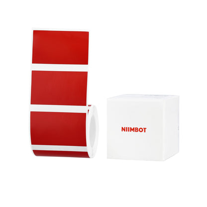 NB714 - NIIMBOT - B1 / B21 / B3S / B4 - 50X30MM - 230 LABELS - RED