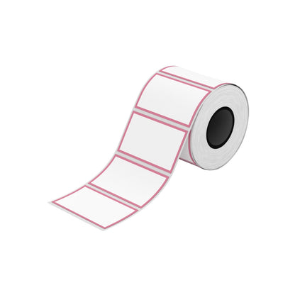 NIIMBOT - B Range - 50x30mm - Pink Border - 230 Labels