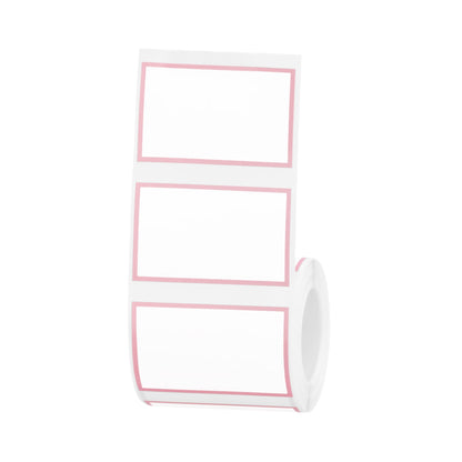 NB715 - NIIMBOT - B1 / B21 / B3S / B4 - 50X30MM - 230 PINK BORDER LABELS