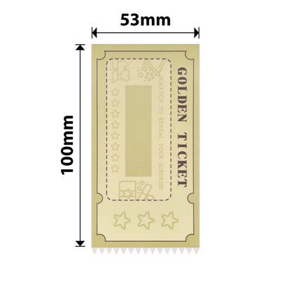 NB724 - NIIMBOT - M2_H / M3 - 53X100MM - 50 SCRATCH CARDS - GOLD