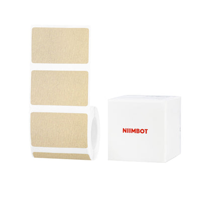 NB728 - Niimbot - B1 / B21 / B31 / B3S / B4 - 50x30mm - 230 Kraft Labels