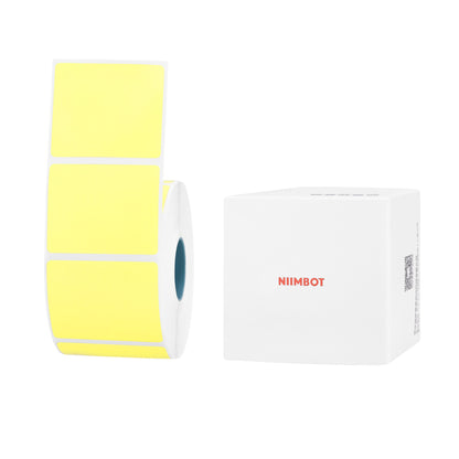 NIIMBOT - K Range - 50x40mm - Bright Yellow - 740 Labels