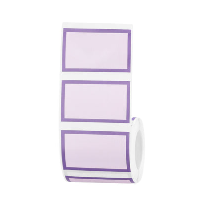 NB731 - NIIMBOT - B1 / B21 / B3S / B4 - 50X30MM - 230 PURPLE BORDER LABELS