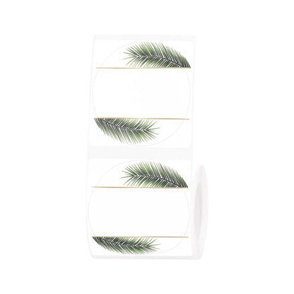 NB734 - Niimbot - B1 / B21 / B31 / B3S / B4 - 51x51mm - 140 Leaf Round Labels