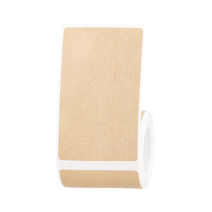 NIIMBOT - B1, B2, B21_PRO MODELS ONLY - 50X80MM - 95 LABELS - RED & BLACK DUAL COLOUR - KRAFT PAPER