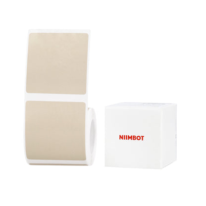 NB740 - Niimbot - B1 / B21 / B31 / B3S / B4 - 50x50mm - 145 Kraft Labels