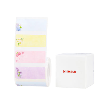 NB741 - Niimbot - B1 / B21 / B31 / B3S / B4 - 50x20mm - 320 Like A Flower Season Labels