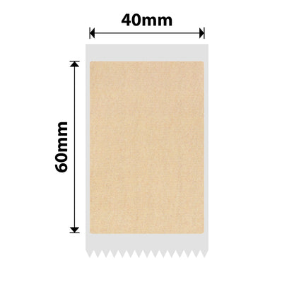 NB745 - Niimbot - B1 / B21 / B31 / B3S / B4 - 40x60mm - 125 Kraft Labels