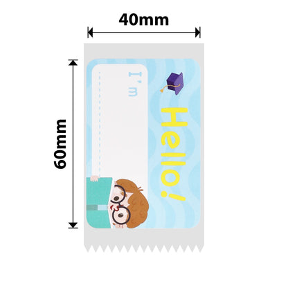NIIMBOT - B1 / B21 / B3S / B4 - 40X60MM - 125 LABELS - FUTURE STAR