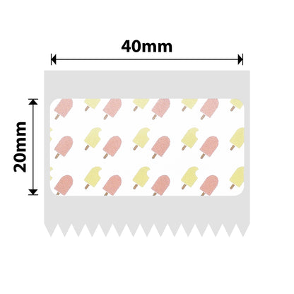 NB750 - Niimbot - B1 / B21 / B31 / B3S / B4 - 40x20mm - 320 Summer 003 Labels