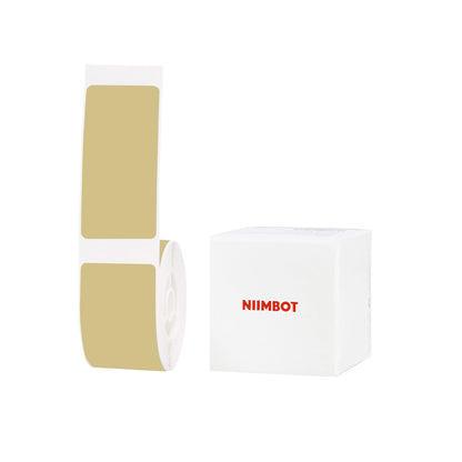 NB754 - Niimbot - D101 Only - 25x50mm - 125 Kraft Labels