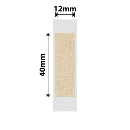 NB758 - Niimbot - D11 / D101 / D110 / H1S - 12x40mm - 155 Kraft Labels