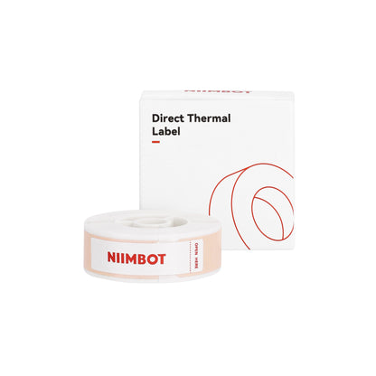 NB759 - Niimbot - D11 / D101 / D110 / H1S - 12x40mm - 155 Kraft Labels