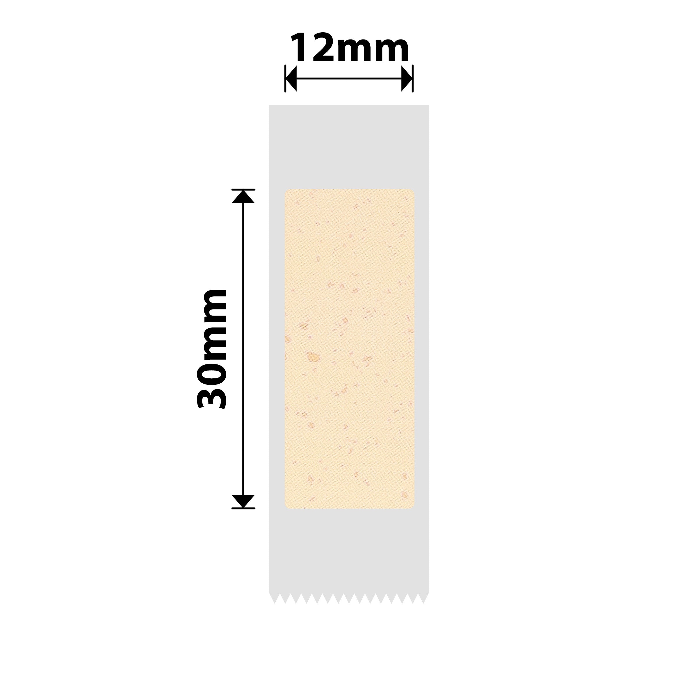 NB760 - Niimbot - D11 / D101 / D110 / H1S - 12x30mm - 195 Kraft Labels