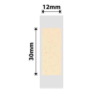 NB760 - Niimbot - D11 / D101 / D110 / H1S - 12x30mm - 195 Kraft Labels