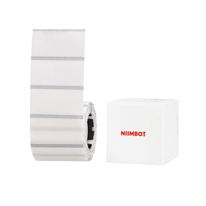 NIIMBOT - M2 / M3 - 40X20MM - 325 LABELS - TRANSPARENT