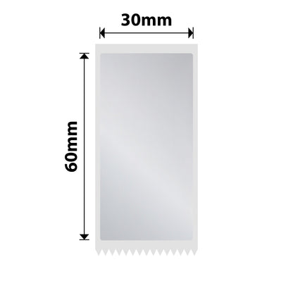 NIIMBOT - M2 / M3 - 30X60MM - 125 LABELS - MATTE SILVER