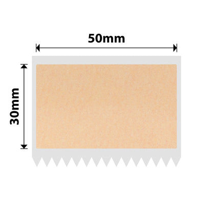 NB773 - Niimbot - M2 / M3 - 50x30mm - 225 Kraft Labels