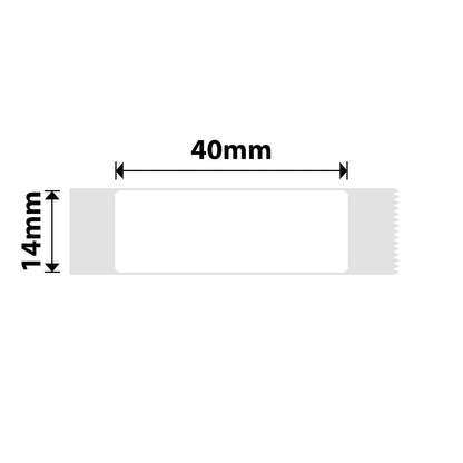 NIIMBOT - D Range - 14x40mm - White Freezer - 155 Labels