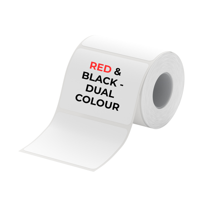 NIIMBOT - B Pro Range - 40x30mm - White - Dual Colour - Red & Black Text - 230 Labels