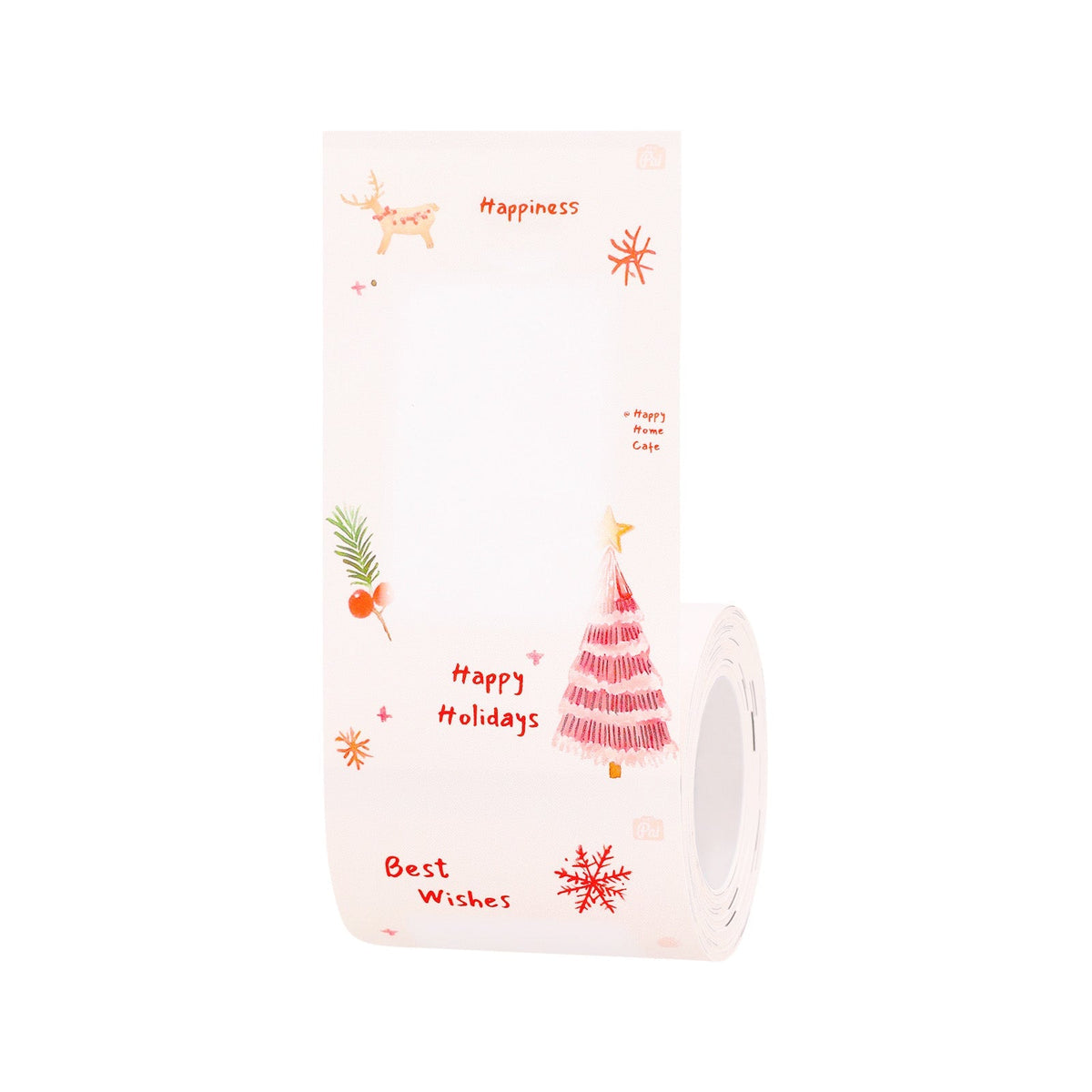 NIIMBOT - B Pro Range - 50x89mm - Greyscale - Photo Paper - Snow Country Christmas - 90 Labels - CN