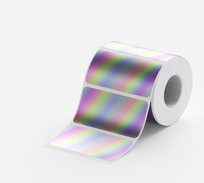 NIIMBOT - M Range - 40x20mm - Silver Laser Holographic - 345 Labels