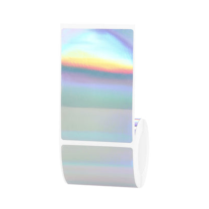 NIIMBOT - M Range - 50x80mm - Silver Holographic Laser - 95 Labels