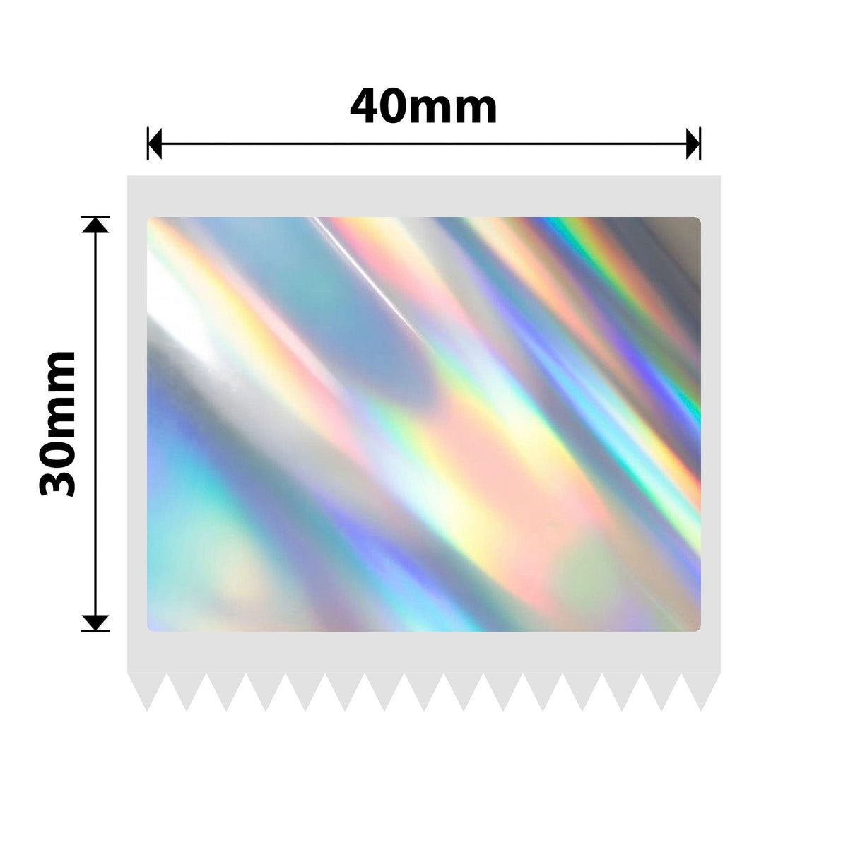 NIIMBOT - M Range - 40x30mm - Silver Laser - 240 Labels
