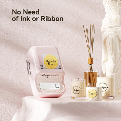 NB109 - NIIMBOT - B21 - PORTABLE THERMAL LABEL BLUETOOTH PRINTER INCLUDING FREE LABEL (50*30MM - WHITE)