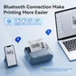 NB609 - NIIMBOT - B4 - BLUETOOTH SHIPPING THERMAL LABEL PRINTER WITH FREE ROLL – LAKE BLUE 🌊