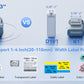 NB609 - NIIMBOT - B4 - BLUETOOTH SHIPPING THERMAL LABEL PRINTER WITH FREE ROLL – LAKE BLUE 🌊