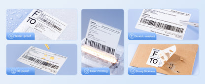 NB609 - NIIMBOT - B4 - BLUETOOTH SHIPPING THERMAL LABEL PRINTER WITH FREE ROLL