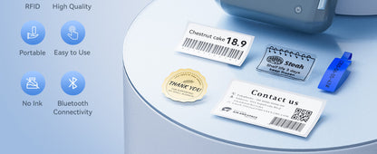 NB609 - NIIMBOT - B4 - BLUETOOTH SHIPPING THERMAL LABEL PRINTER WITH FREE ROLL