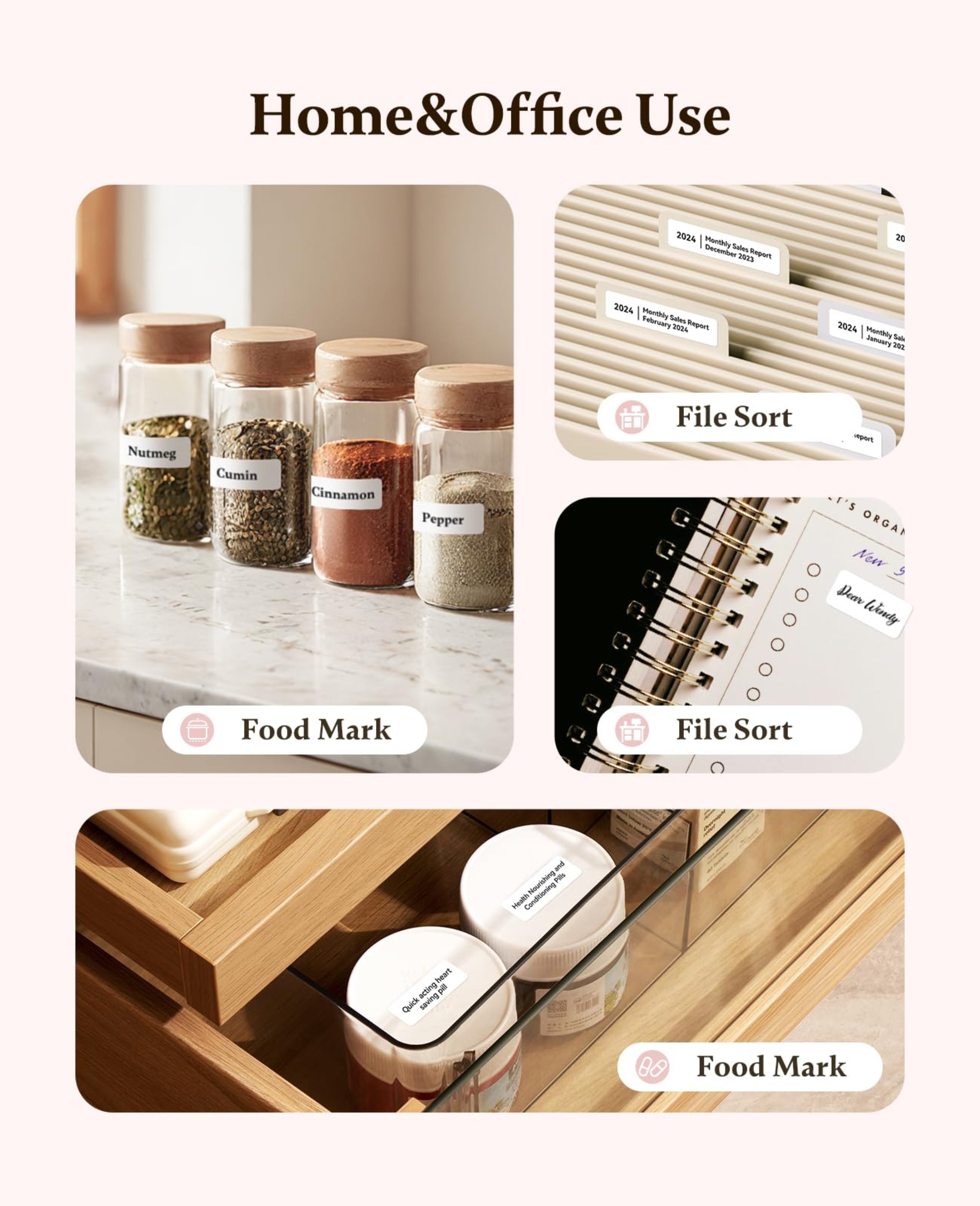 NIIMBOT - D11_H - 300DPI - PORTABLE BLUETOOTH LABEL PRINTER INC FREE LABEL ROLL