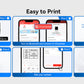 NB610 - NIIMBOT - M3 - PORTABLE BLUETOOTH THERMAL TRANSFER LABEL PRINTER - INCL FREE LABEL ROLL