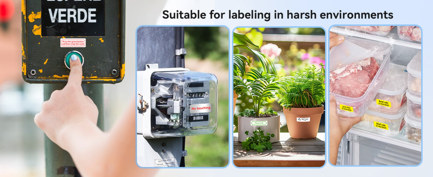 NB623 - NIIMBOT - N1 - BLUETOOTH THERMAL TRANSFER LABEL PRINTER INCL FREE WHITE LABEL & BLACK RIBBON (14*50MM)