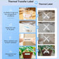 NB623 - NIIMBOT - N1 - BLUETOOTH THERMAL TRANSFER LABEL PRINTER INCL FREE WHITE LABEL & BLACK RIBBON (14*50MM)
