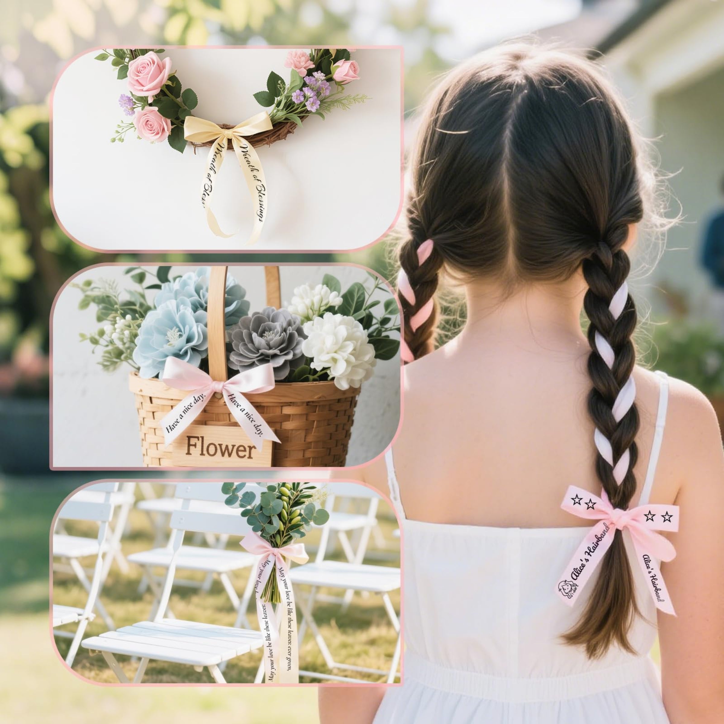 NB624 - NIIMBOT - N1 - BLUETOOTH SATIN RIBBON & LABEL PRINTER KIT INCLUDES BOTH SETS - PINK