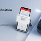 NB589 - NIIMBOT - MODEL: M2_H - THERMAL TRANSFER BLUETOOTH LABEL PRINTER - 300DPI - INCLUDING BLACK RIBBON CARTRIDGE & 50*30MM LABEL ROLL