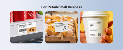 NB589 - NIIMBOT - MODEL: M2_H - THERMAL TRANSFER BLUETOOTH LABEL PRINTER - 300DPI - INCLUDING BLACK RIBBON CARTRIDGE & 50*30MM LABEL ROLL