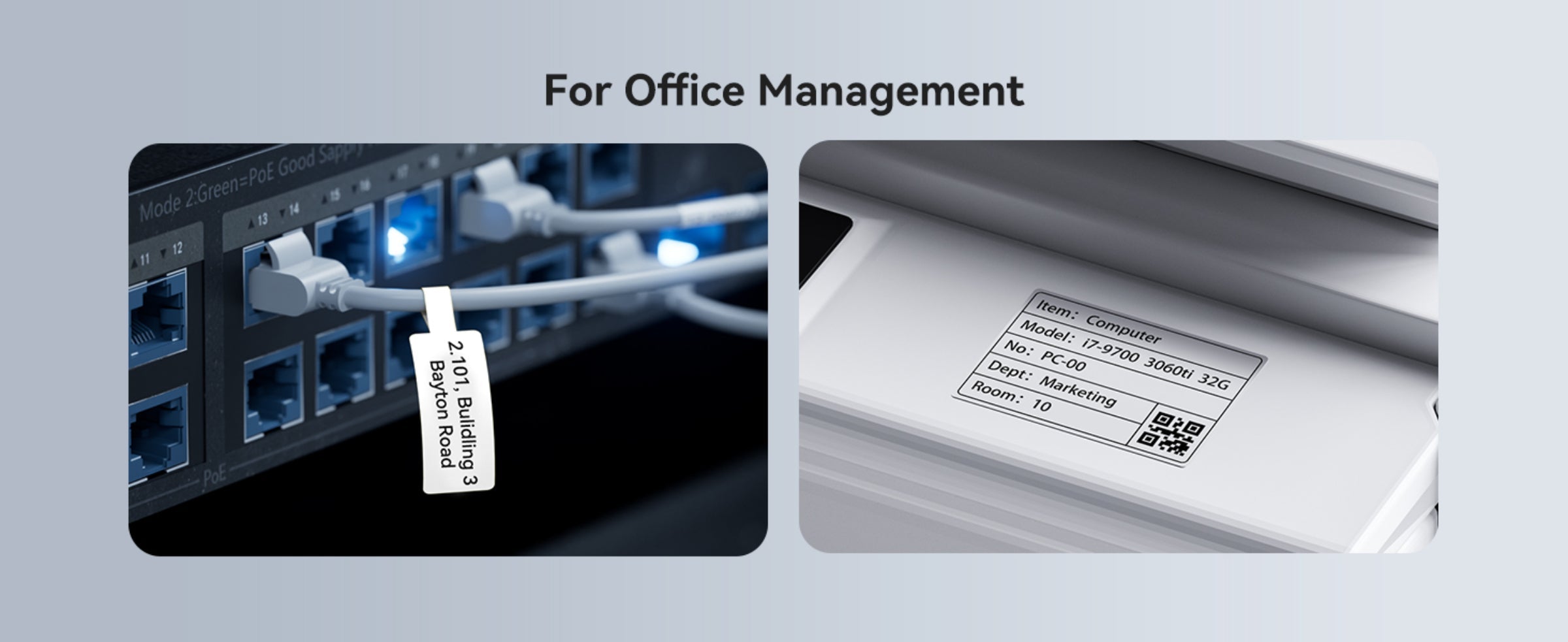 NB589 - NIIMBOT - MODEL: M2_H - THERMAL TRANSFER BLUETOOTH LABEL PRINTER - 300DPI - INCLUDING BLACK RIBBON CARTRIDGE & 50*30MM LABEL ROLL