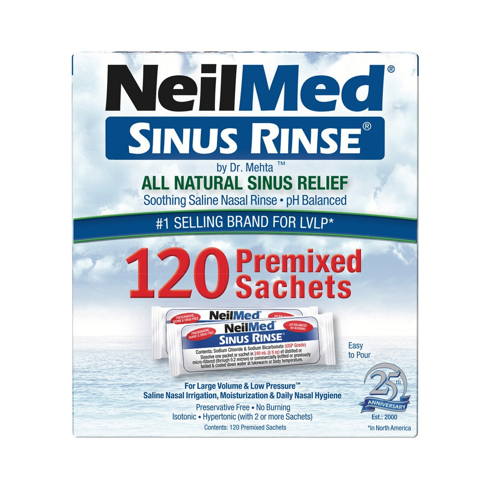 NEILMED - SINUS RINSE - 120 SACHETS