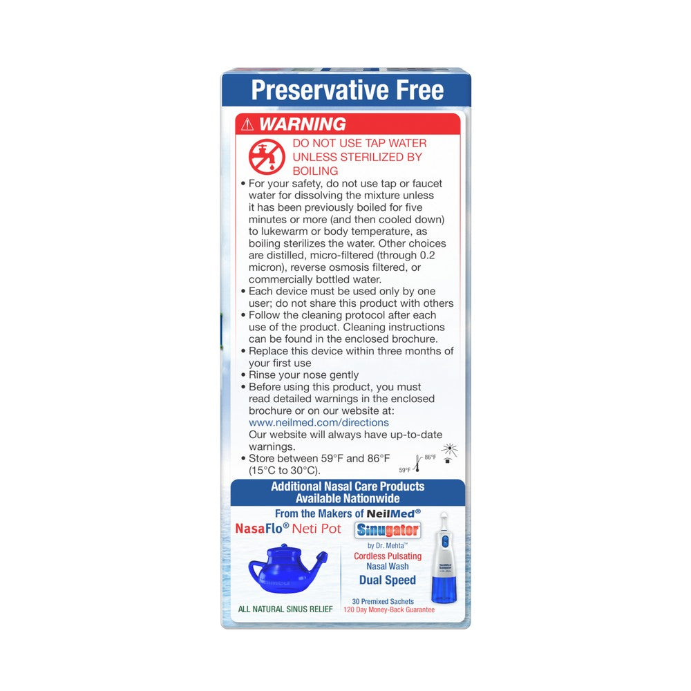 NEILMED - SINUS RINSE - 120 SACHETS