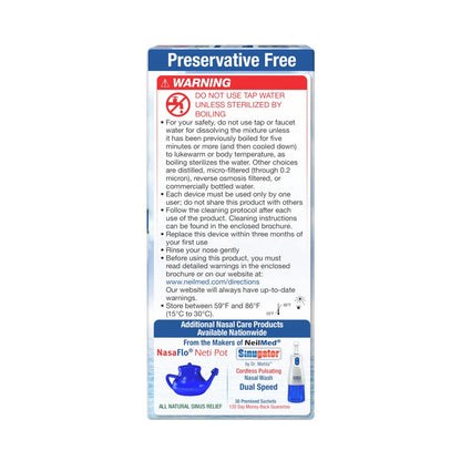 NEILMED - SINUS RINSE - 120 SACHETS