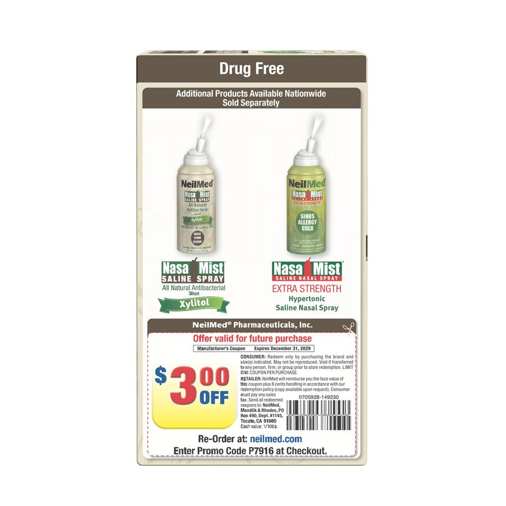 NEILMED - SINUS RINSE KIT - 50 XYLITOL SACHETS