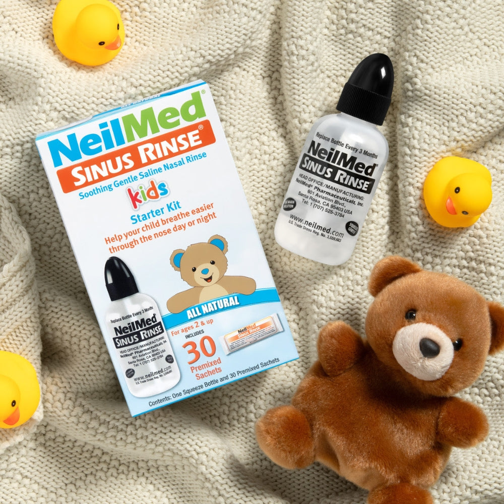 NEILMED - SINUS RINSE - KIDS STARTER KIT - 30 SACHETS