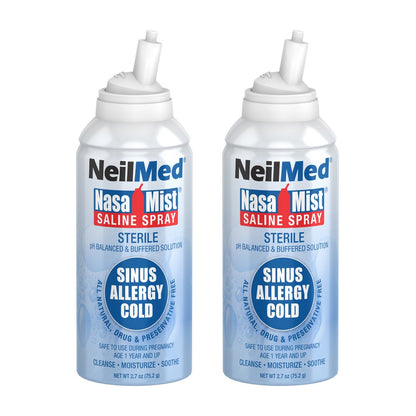 NEILMED - NASAMIST SALINE SPRAY - ISOTONIC - 75 ML
